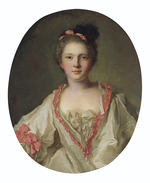 Nattier, Jean-Marc - Porträt von Marie-Thérèse Geoffrin (1715-1791), Marquise de la Ferté-Imbault  
