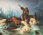 Biard, François-August - Kampf gegen Eisbären