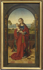 Christus, Petrus - Madonna und Kind