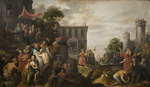 Teniers, David, der Ältere - Die sieben Werke der Barmherzigkeit
