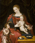 Orley, Bernaert, van - Madonna und Kind mit dem Johannesknaben