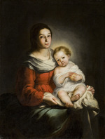 Murillo, Bartolomé Estebàn - Madonna und Kind