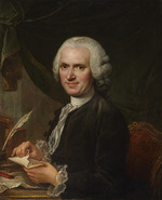 Guérin, François - Porträt von Jean-Jacques Rousseau (1712-1778)