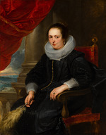Rubens, Pieter Paul - Porträt von Clara Fourment (1593-1643)