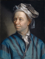 Handmann, Emanuel - Porträt des Mathematikers Leonhard Euler (1707-1783)