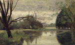Corot, Jean-Baptiste Camille - L'étang aux canards (Der Ententeich)