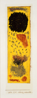 Klee, Paul - Schwarz, noch am Ort