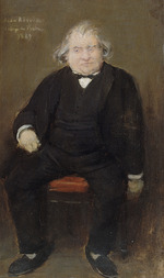 Béraud, Jean - Porträt von Ernest Renan (1823-1892)