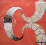 Hilma af Klint - Der Schwan, Nr. 9, Gruppe IX, Serie SUW