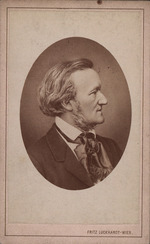 Luckhardt, Fritz - Porträt von Komponist Richard Wagner (1813-1883)