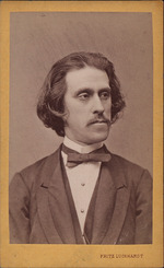 Luckhardt, Fritz - Porträt von Komponist Josef Strauß (1827-1870)