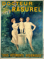 Cappiello, Leonetto - Docteur Rasurel: Sous Vêtements Hygièniques