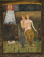 Simberg, Hugo - Adam und Eva