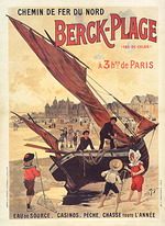 Tauzin, Louis - Chemins de fer du Nord. Berck-Plage