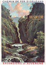 Tauzin, Louis - Chemin de fer d'Orléans. Vic-sur-Cère