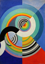 Delaunay, Robert - Rythme n°3, décoration pour le salon des Tuileries 