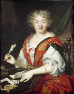Unbekannter Künstler - Porträt von Marie de Rabutin-Chantal, Marquise de Sévigné (1626-1696)