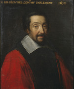 Unbekannter Künstler - Porträt von Pierre Broussel (1576-1654)
