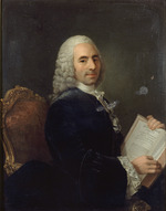Unbekannter Künstler - Porträt von François Quesnay (1694-1774)