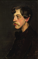 Bataille, Henry - Porträt von Dichter Camille Mauclair (1872-1945)