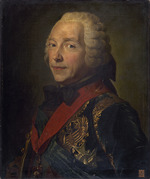 La Tour, Maurice Quentin de - Porträt von Charles Louis Auguste Fouquet de Belle-Isle (1684-1761)