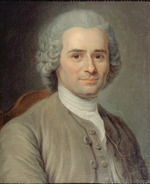 La Tour, Maurice Quentin de - Porträt von Jean-Jacques Rousseau (1712-1778)
