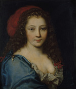 Mignard, Nicolas - Porträt von Armande Béjart (1642-1700)
