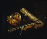 Jeaurat de Bertry, Nicolas Henri - Stillleben mit Musikinstrumenten