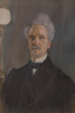 Helleu, Paul César - Porträt von Schriftsteller Henri Rochefort (1830-1913)