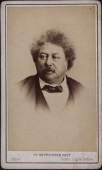Fotoatelier Reutlinger, Paris - Schriftsteller Alexandre Dumas der Ältere (1802-1870)