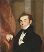Stuart, Gilbert - Porträt von George Brown, Vater des Malers John Lewis-Brown
