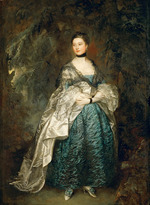 Gainsborough, Thomas - Porträt von Lady Alston, Gertrude Durnford (1731-1807)