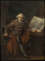 Gérard, Marguerite - Porträt von Jean-Jacques Lagrenée (1739-1821)