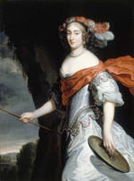 Beaubrun, Charles - Porträt von Anne Marie Louise d'Orléans (1627-1693), Herzogin von Montpensier