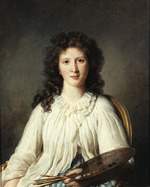 Bouliard, Marie-Geneviève - Porträt von Malerin Adélaïde Binart (1769-1832)