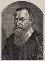Kilian, Lucas - Porträt von Komponist Adam Gumpelzhaimer (1559-1625)