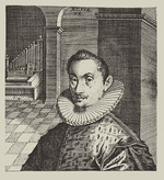 Custos, Dominicus - Porträt von Komponist und Organist Hans Leo Haßler (1564-1612)