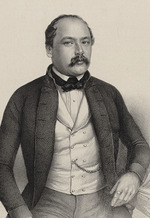 Unbekannter Künstler - Porträt von Franz Wolfgang Swoboda (1813-1856)