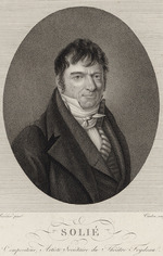 Riesener, Henri-François - Porträt von Cellist und Komponist Jean-Pierre Solié (1755-1812)