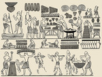 Wilkinson, Sir John Gardner - Brot machen. Aus dem Grabmal von Ramses III. im Tal der Könige 