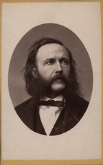 Luckhardt, Fritz - Porträt von Komponist und Dirigent Ritter Johann von Herbeck (1831-1877)