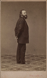 Luckhardt, Fritz - Porträt von Dirigent und Komponist Ritter Johann von Herbeck (1831-1877)