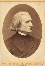 Luckhardt, Fritz - Porträt von Komponist Franz Liszt (1811-1886)