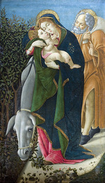 Botticelli, Sandro - Die Flucht nach Ägypten