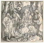 Dürer, Albrecht - Die Heilige Familie mit zwei musizierenden Engeln