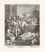 Hogarth, William - Grausamkeit in der Vollendung. Folge Die vier Stationen der Grausamkeit