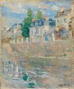 Morisot, Berthe - Am Ufer der Seine bei Bougival