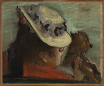 Degas, Edgar - Dame mit Hund