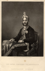 Pound, Daniel John - Porträt von Maharadscha Duleep Singh (1838-1893) 