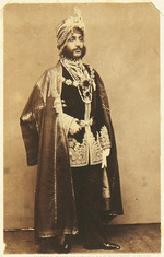 Unbekannter Fotograf - Porträt von Maharadscha Duleep Singh (1838-1893) 